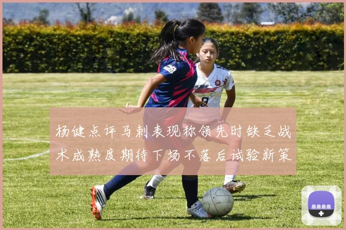 杨健点评马刺表现称领先时缺乏战术成熟度期待下场不落后试验新策略